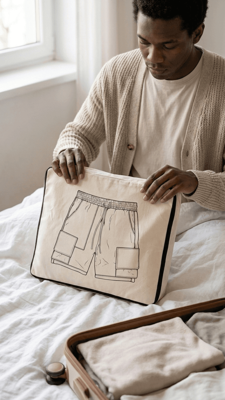 The Men’s Large Shorts Packing Cube