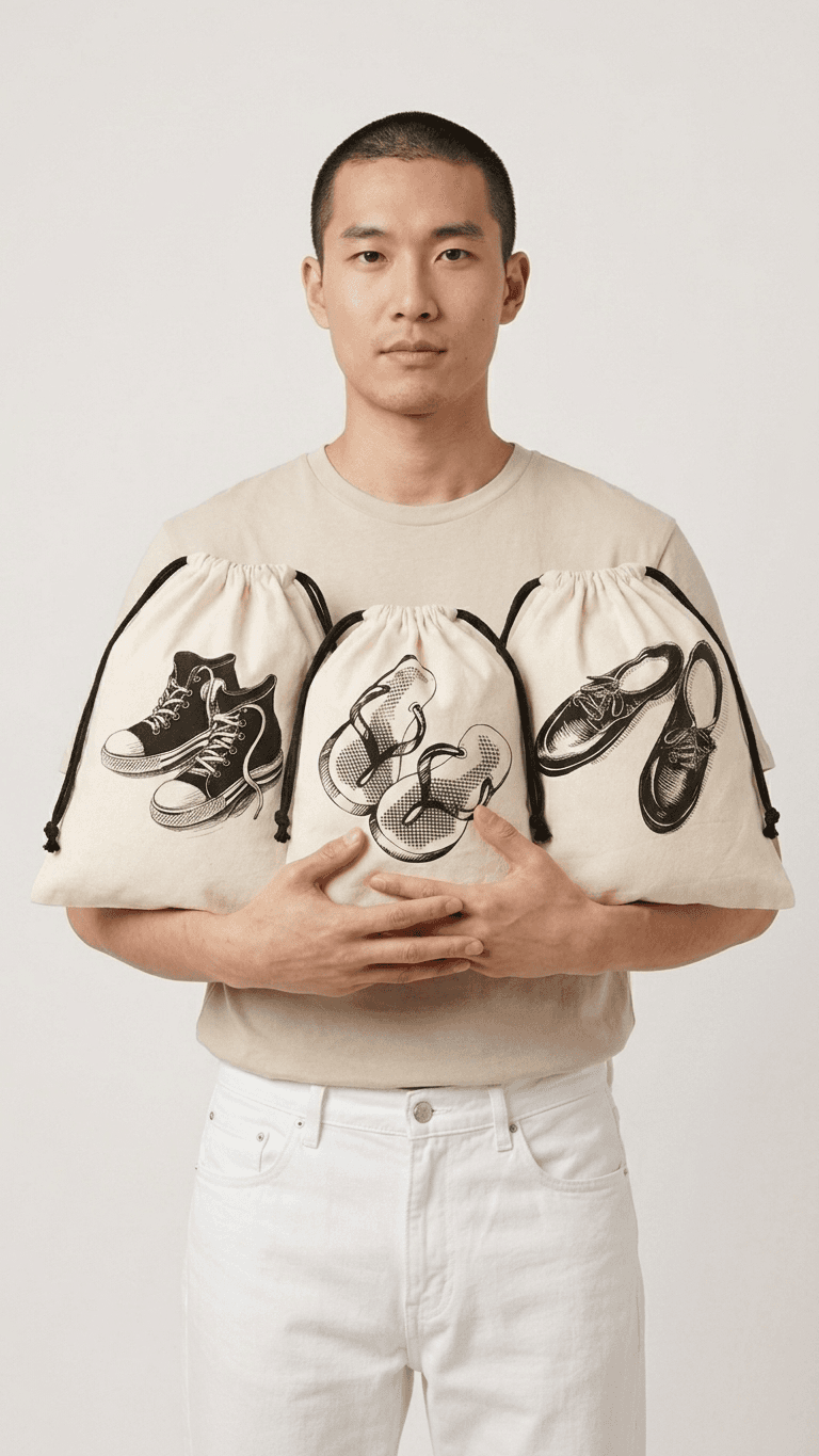 The Men’s Shoe Bags Set