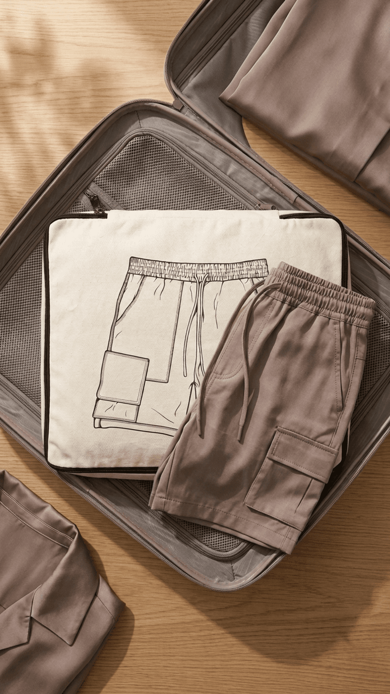 The Men’s Large Shorts Packing Cube