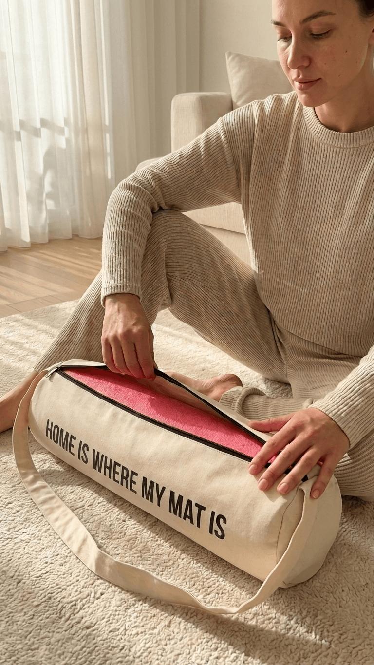 The Yoga Mat Bag