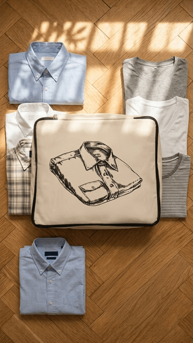 The Men’s Medium Shirts Packing Cube