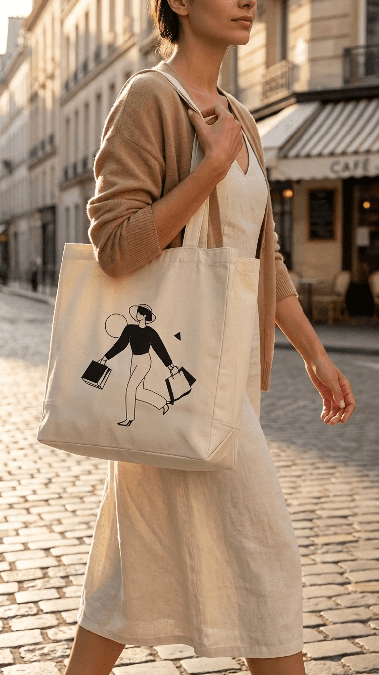 The Women Shopping Tote Bag