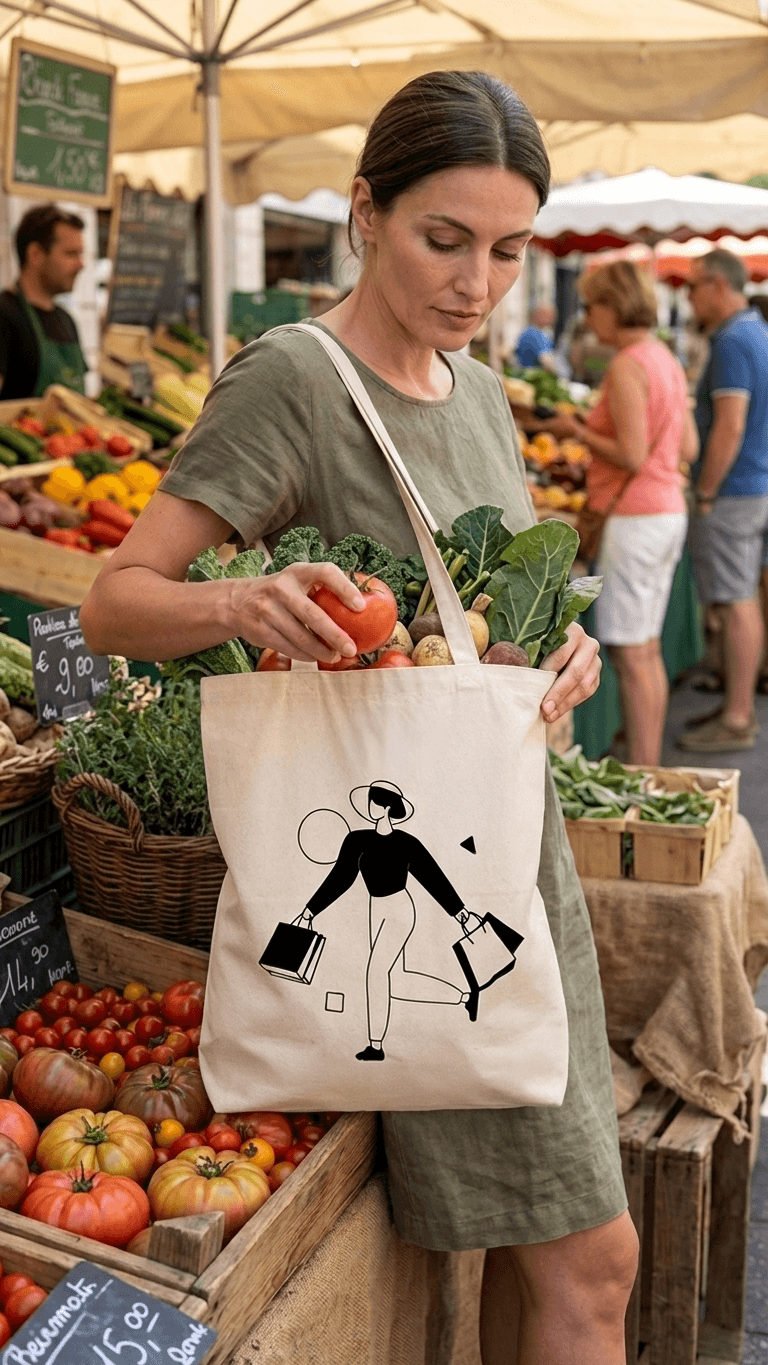 The Women Shopping Tote Bag