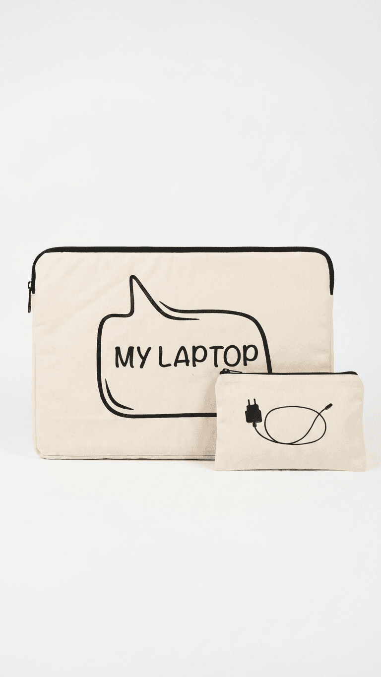 My Laptop Case + Charger Pouch
