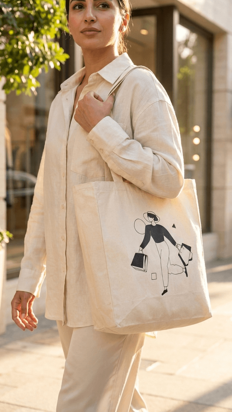 The Women Shopping Tote Bag